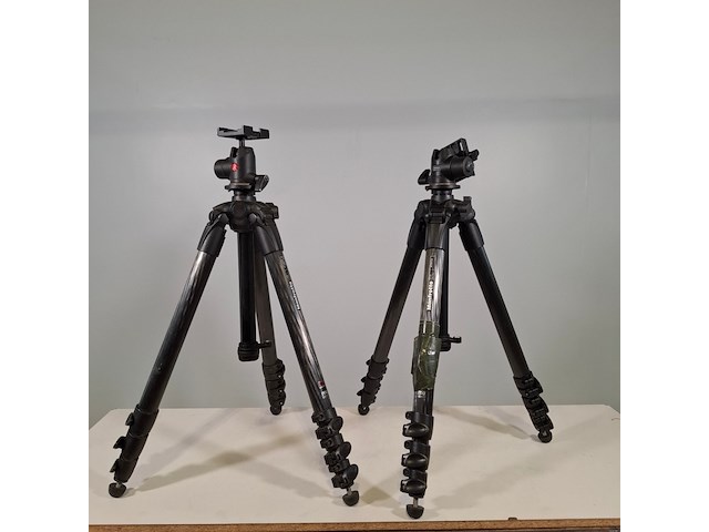 2x camerastatief, manfrotto, mt057c4 - afbeelding 9 van  16