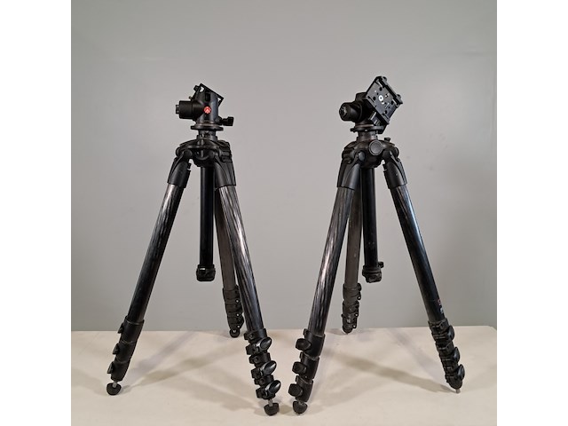 2x camerastatief, manfrotto, mt057c4 - afbeelding 2 van  10