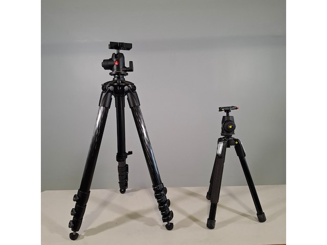 2x camerastatief, manfrotto - afbeelding 1 van  13