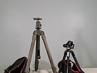 2x camerastatief, manfrotto
