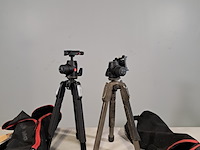 2x camerastatief, manfrotto - afbeelding 1 van  8