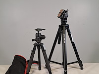 2x camerastatief, o.a. leica, o.a. tri105 - afbeelding 1 van  9