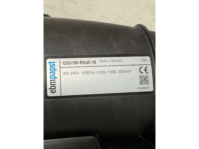 2x centrifugaal motor, g3g190-rq45-16 - afbeelding 2 van  4