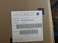 2x chesterfield stoel miadomodo, bruin - afbeelding 2 van  4