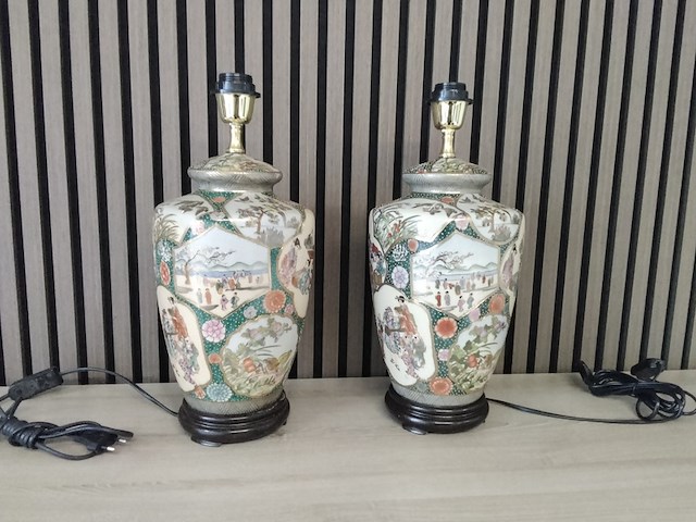 2x chinese lamp zonder kap - afbeelding 1 van  5