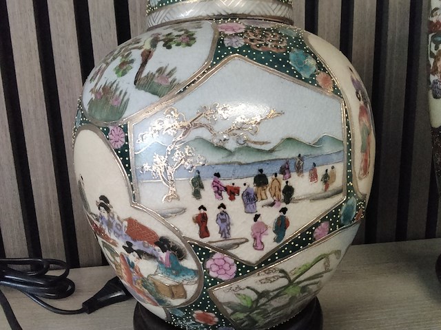 2x chinese lamp zonder kap - afbeelding 3 van  6