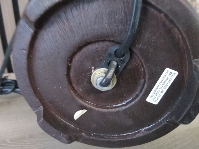 2x chinese lamp zonder kap - afbeelding 6 van  6