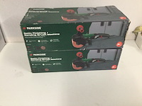 2x cilindrische schuurmachine met borstel parkside, pbsm, groen/zwart - afbeelding 2 van  4