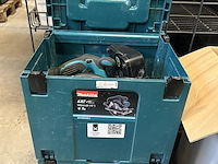 2x circkelzaag in koffer, 1x lader makita, dhs630zj - afbeelding 1 van  4