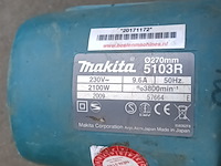 2x cirkelzaag, hitachi en makita - afbeelding 4 van  8