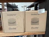 2x climarad fan decentrale ventilatie