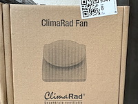 2x climarad fan decentrale ventilatie - afbeelding 2 van  3