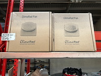 2x climarad fan decentrale ventilatie - afbeelding 1 van  3