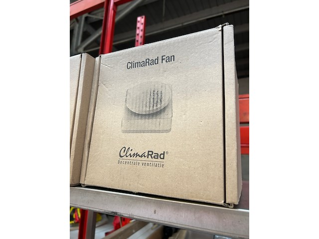 2x climarad fan decentrale ventilatie - afbeelding 2 van  3