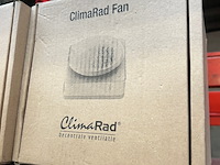 2x climarad fan decentrale ventilatie - afbeelding 2 van  3