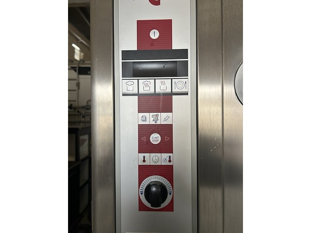 2x combi-oven steamer 6 x 1/1 gn elektrisch met 1x onderstel, convotherm - afbeelding 10 van  14