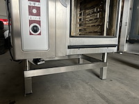 2x combi-oven steamer 6 x 1/1 gn elektrisch met 1x onderstel, convotherm - afbeelding 12 van  14