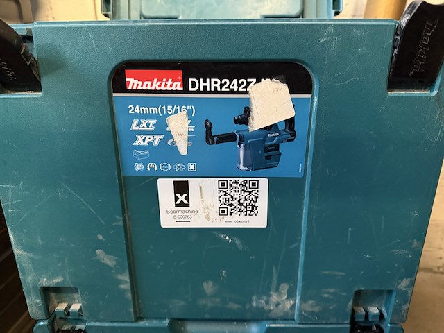 2x combihamer in koffer makita, dhr242zjv - afbeelding 4 van  5