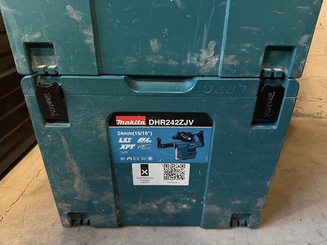 2x combihamer in koffer makita, dhr242zjv - afbeelding 5 van  5