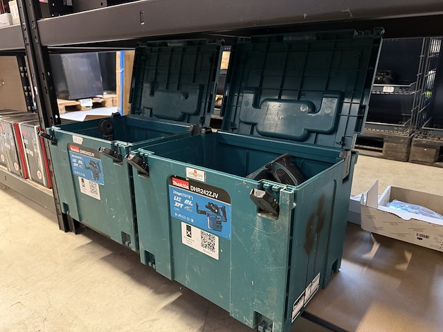 2x combihamer in koffer makita, dhr242zjv - afbeelding 1 van  4