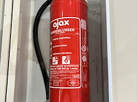 2x complete brandveiligheidskast met brandslanghaspel en schuimblusser, ajac chubb - afbeelding 4 van  9