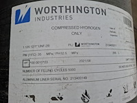 2x composiet gecomprimeerde waterstofcilinder worthington industries - afbeelding 10 van  10