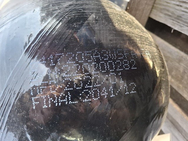 2x composiet gecomprimeerde waterstofcilinder worthington industries - afbeelding 6 van  9