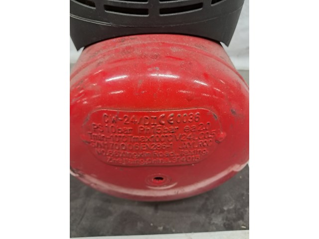 2x compressor en 2x accuboormachine, herkules en dewalt, 200/10/24 air compressor, dc740, rood - afbeelding 7 van  19