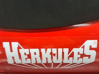 2x compressor en 2x accuboormachine, herkules en dewalt, 200/10/24 air compressor, dc740, rood - afbeelding 15 van  19