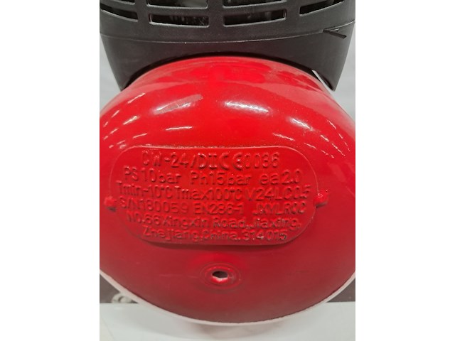 2x compressor en 2x accuboormachine, herkules en dewalt, 200/10/24 air compressor, dc740, rood - afbeelding 19 van  19