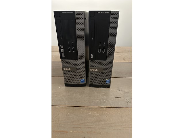 2x computer, dell, optiplex 3020 intel i5 processor / 8 gb / 500gb, zwart - afbeelding 2 van  4