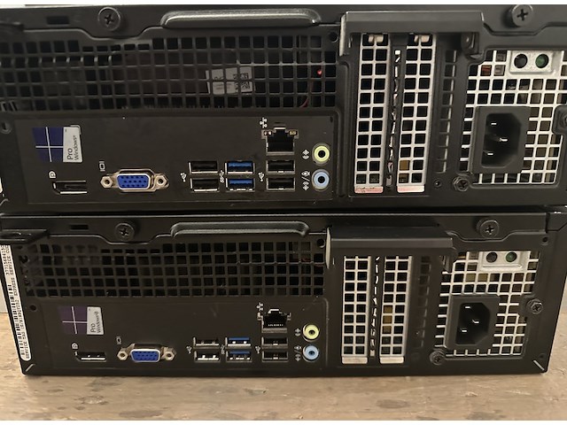 2x computer, dell, optiplex 3020 intel i5 processor / 8 gb / 500gb, zwart - afbeelding 3 van  4
