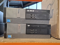 2x computer, dell, optiplex 3020 intel i5 processor / 8 gb / 500gb, zwart - afbeelding 4 van  4