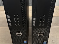2x computer, dell, precision t1700 intel i5 processor / 8gb / 500gb, zwart - afbeelding 1 van  4