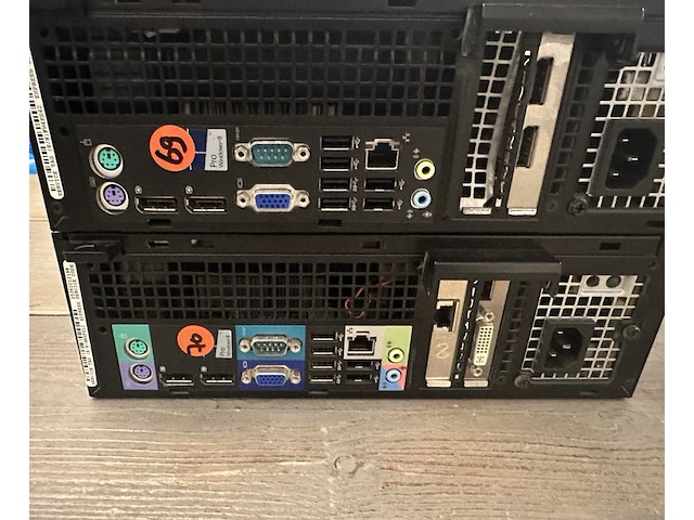 2x computer, dell, precision t1700 intel i5 processor / 8gb / 500gb, zwart - afbeelding 3 van  4