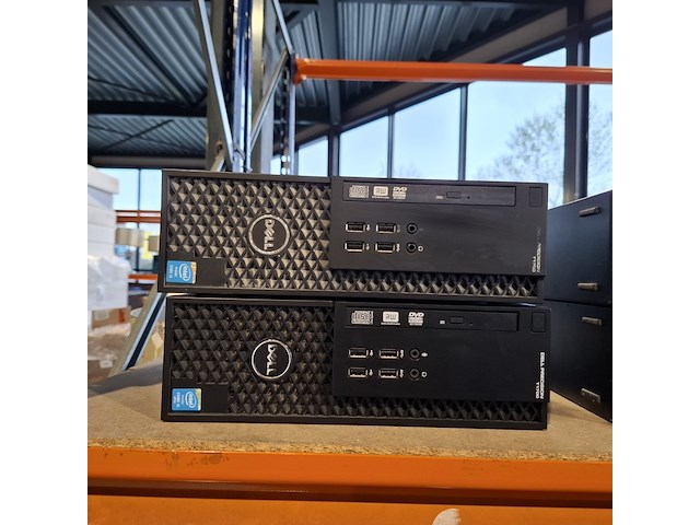 2x computer, dell, precision t1700 intel i5 processor / 8gb / 500gb, zwart - afbeelding 4 van  4