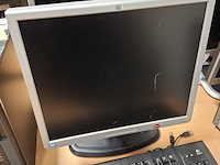2x computer met beeldscherm en toetsenbord, hp, hp elitedesk 800 g1 sff i5, 2016 - afbeelding 4 van  6
