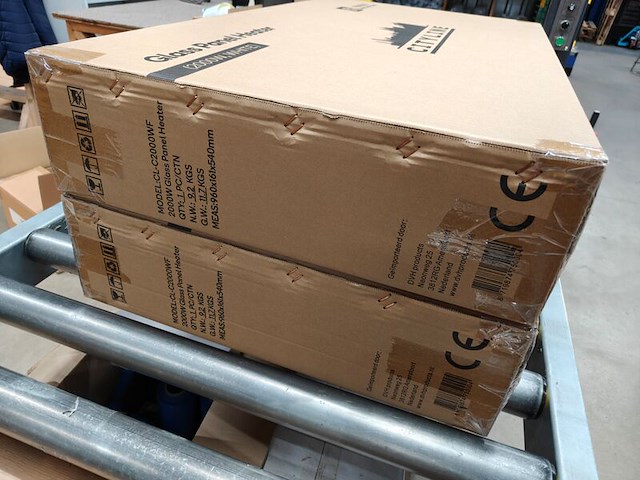 2x convector 2000 watt, cityline, smart convector, wit, 2025 - afbeelding 7 van  8