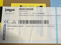 2x convector radiator, strada hybrid, wit - afbeelding 2 van  2