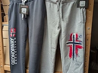 2x dames sportbroek, geographical norway, grijs / donker grijs, mt xl