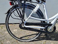2x damesfiets, wit - afbeelding 23 van  27