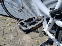 2x damesfiets, wit - afbeelding 5 van  22