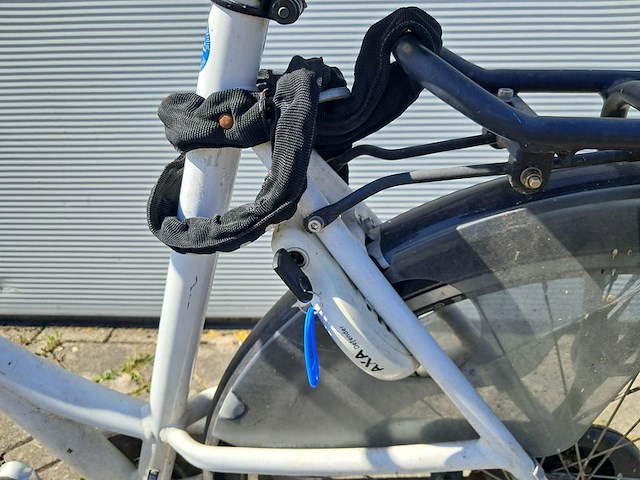 2x damesfiets, wit - afbeelding 14 van  22
