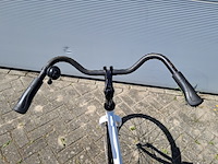 2x damesfiets, wit - afbeelding 4 van  22