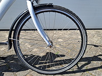 2x damesfiets, wit - afbeelding 7 van  22