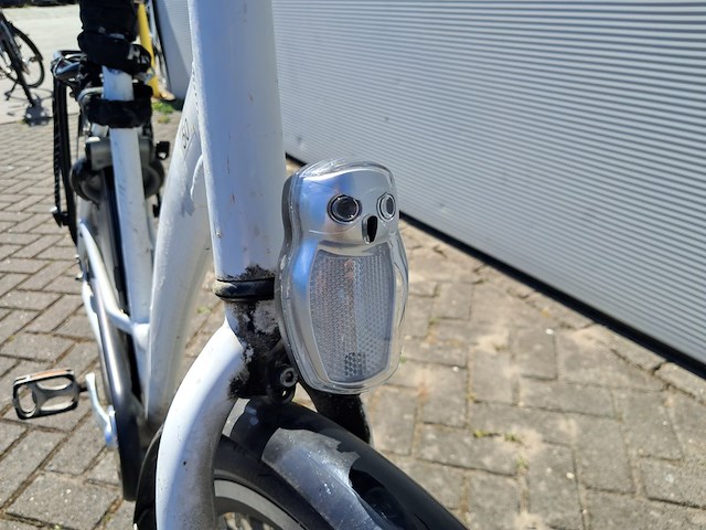 2x damesfiets, wit - afbeelding 11 van  22