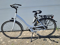 2x damesfiets, wit - afbeelding 16 van  22