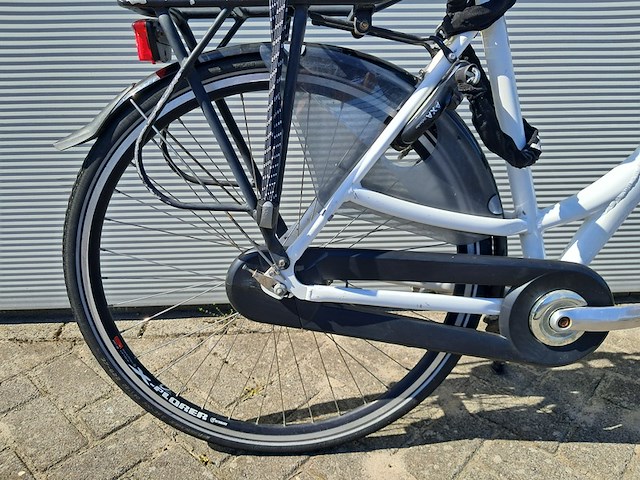 2x damesfiets, wit - afbeelding 18 van  22