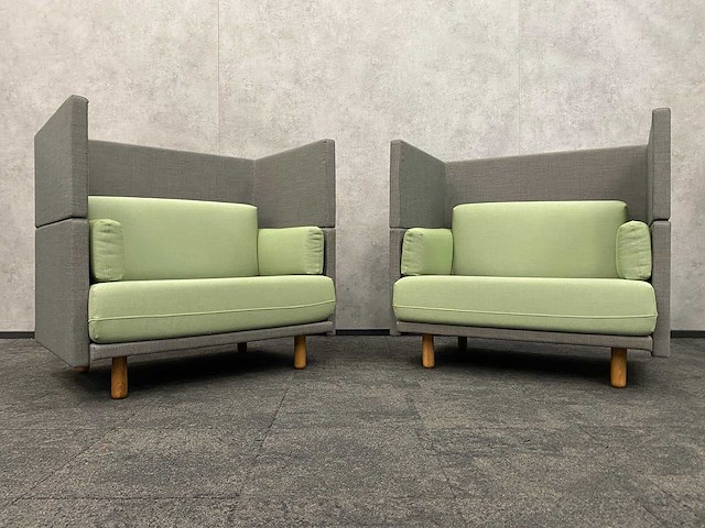 2x de vorm arnhem - akoestische design sofa - afbeelding 2 van  10