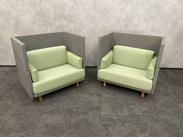 2x de vorm arnhem - akoestische design sofa - afbeelding 4 van  10